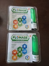 2 Pc Flonase Allergy Relief Nasal Spray Non Drowsy 72 Sprays  - £18.67 GBP