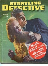 STARTLING DETECTIVE-1946-DEC-HORROR AND CRIME COVER. G - £43.21 GBP