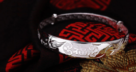 999 Fine Silver Dragon Blessings Bracelet - £12.78 GBP