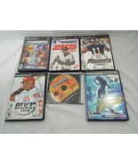 6 Preowned Playstation 2 Games Football Baseball Wrestling Dancing Cool ... - $13.93
