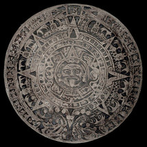 Aztec Maya Inca Calendar Sculpture Relief plaque - $38.61