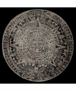 Aztec Maya Inca Calendar Sculpture Relief plaque - $52.97 CAD