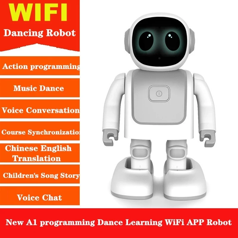 Smart Robot Voice Conversation Robot Toy Children&#39;s Educational Toys WIFI - £166.85 GBP
