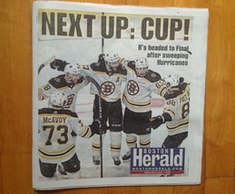 Boston Herald Newspaper 2019 Boston Bruins Conference Champion Stanley C... - £12.41 GBP