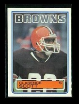 Vintage 1983 Topps Football Trading Card #256 Clarence Scott Cleveland Browns - £3.87 GBP