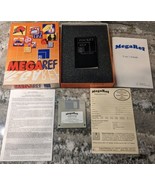 RARE MegaRef Vintage PC Floppy Disk Software by Sequoia Publishing - £21.19 GBP