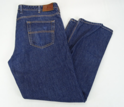Orvis Jeans Mens 38x30 Straight Leg Five Pocket Denim Vintage USA Cotton... - $23.70