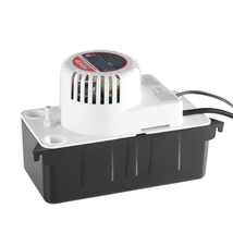 VEVOR Condensate Removal Pump 1/50 HP 65 GPH 15ft Lift 1/2 Gal Tank Auto... - $64.32 CAD