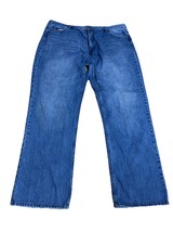 PLUGG Denim Jeans Men 42 X 32 Some Wear Work Barn Jeans Blue - $22.54