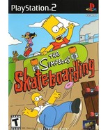 Simpsons Skateboarding PS2 Great Condition Complete Fast Shipping - $26.34