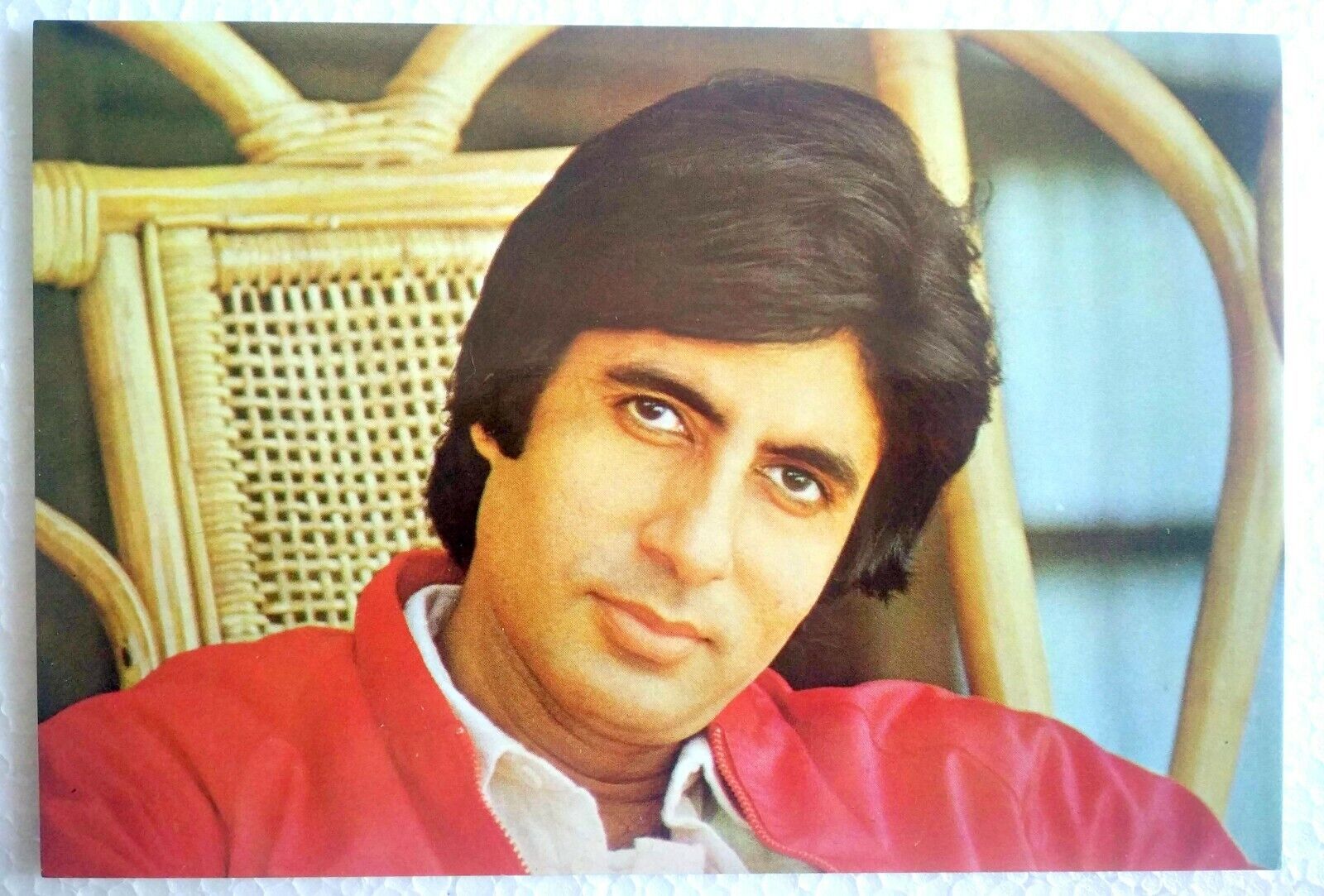 Bollywood Actor Amitabh Bachchan Unposted Post Card Postcard India Star ... - $7.95