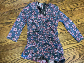 NEW White House Black Market Women&#39;s Mesh 3/4-Sleeve Floral Top Size Medium NWT - £44.35 GBP