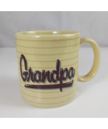 Vintage 1985 Applause Grandpa You&#39;re The Best! Collectible Coffee Cup #3114 - $9.89