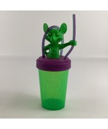 Chuck E Cheese&#39;s Souvenir Collector Crazy Straw Cup Screw Top Lid 2014 N... - $19.75