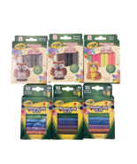 Crayola Modeling Clay Bundle of 6 Packs 54 sticks Homeschool Arts Crafts - £18.08 GBP