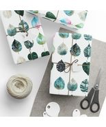 Natures Botanical Leaves Premium Eco Friendly Decorative Gift Wrapping P... - $19.80+