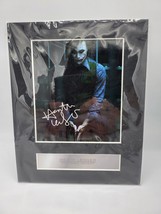 Heath Ledger The Dark Knight The Joker Signed Autographed Gift Picture Print - £23.31 GBP