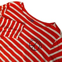 Old Navy Everywhere T-Shirt Plus Size 3X Red White Stripe All Together Now - £19.55 GBP