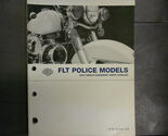 2004 Harley Davidson FLT Police Models Parts Catalog Manual FACTORY OEM ... - $34.77