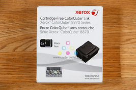 Genuine Xerox ColorQube Black Ink Cartridge-Free ColorQube 8870 Series S... - $93.56