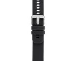 Morellato Byte (Ec) Silicone Watch Strap - Black - 18mm - Sandblasted St... - $28.95