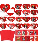 150 Sets Bulk Valentine&#39;s Day Cards Set Heart Vintage Valentine Cards wi... - £40.93 GBP
