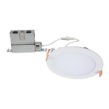 HALO HLB Lite 6&quot; LED Downlight – Slim Canless, Dimmable, 3-Color, Open Box - £10.41 GBP