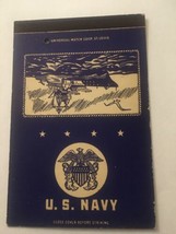 Vintage Matchbook Cover Matchcover 40 Strike Salesman’s  Sample US Navy ... - £3.02 GBP