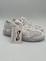 Nfinity Evolution Cheerleading White Leather Competition Womens Size 6.5 - £95.61 GBP