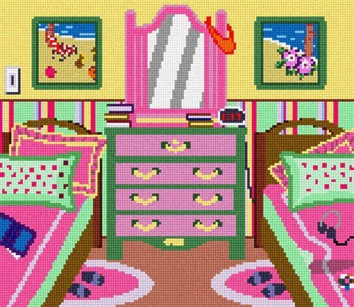 Pepita Needlepoint Canvas: Sisters, 12&quot; x 10&quot; - $86.00+
