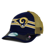 St. Louis Rams New Era 9Forty Frontband NFL Team Logo Trucker Cap Hat - £17.42 GBP