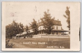 Sugar Hill NH RPPC Sunset Hill House New Hampshire 1909 Postcard AA3 - £11.92 GBP