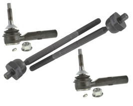 4 Steering Parts Inner Outer Tie Rods Ford Expedition XLT XLS 5.4L Rack Ends New - $55.05