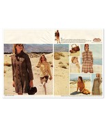 The Villager Women&#39;s Clothing Autumn Collection Vintage 1968 2-Page Maga... - £9.66 GBP