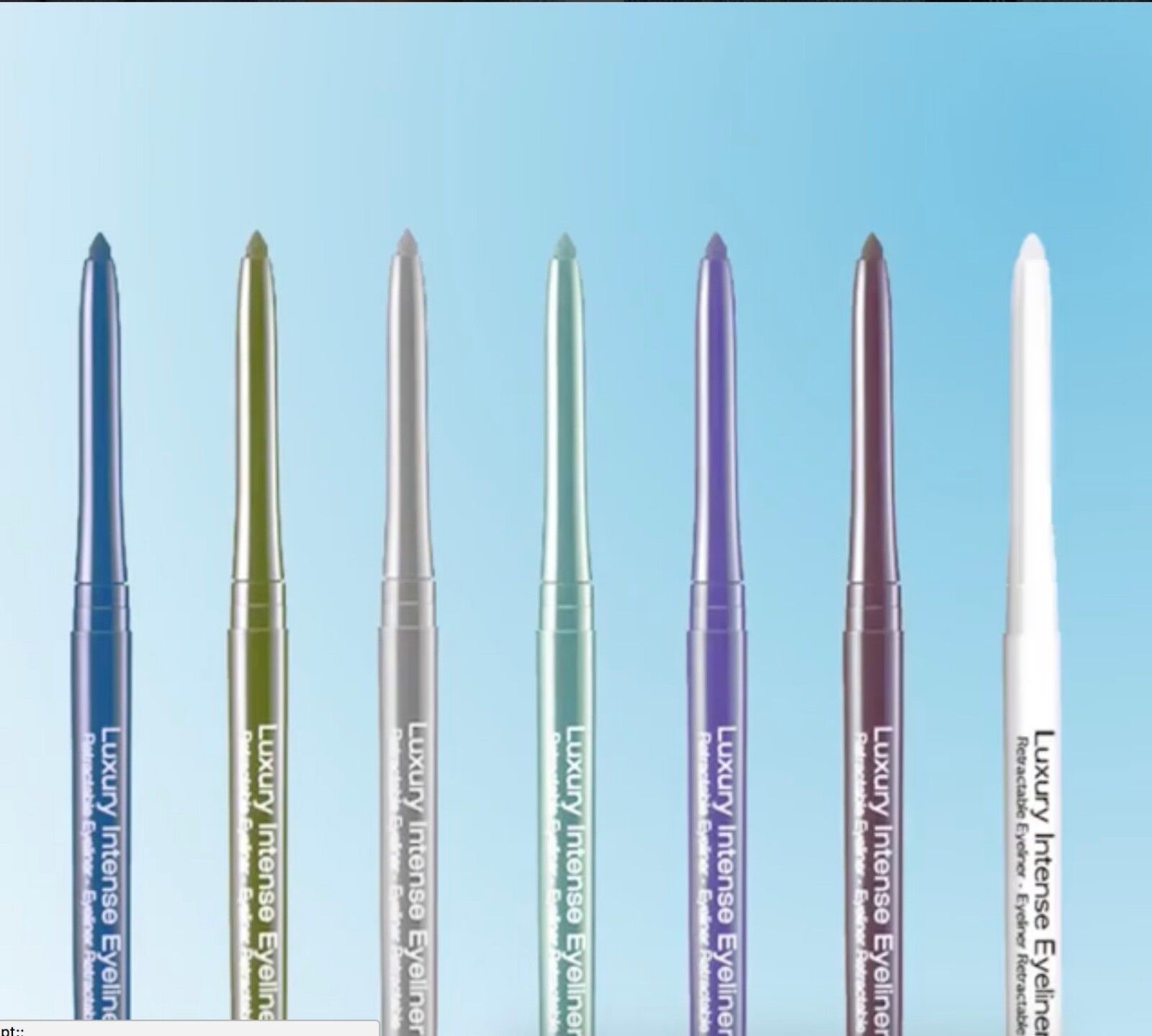 KISS NEW YORK PROFESSIONAL LUXURY INTENSE EYELINER CHOOSE FROM BLACK &amp; O... - $3.69