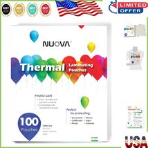 100 Pack Premium Clear Thermal Laminating Pouches 9&quot; x 11.5&quot; - 3 Mil Thi... - $350.07 MXN