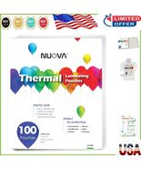 100 Pack Premium Clear Thermal Laminating Pouches 9&quot; x 11.5&quot; - 3 Mil Thi... - $350.07 MXN