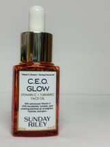 Sunday Riley C.E.O. CEO Glow Vitamin C + Turmeric Face Oil 0.5 .5oz/15ml - New - £29.29 GBP