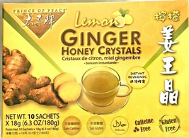 LEMON Ginger Honey Crystals Prince of Peace Instant Beverage - £6.95 GBP+