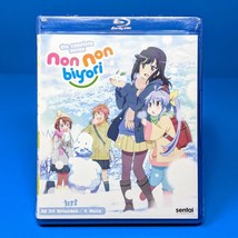 Non Non Biyori Blu-ray Complete Anime Series Collection Season 1 + 2 Repeat - £23.83 GBP