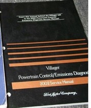 2002 Mercury Villager Powertrain Controllo Emissioni Diagnosi Servizio M... - £11.75 GBP