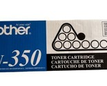 Genuine Brother TN-350 TN350 Black Toner Cartridge Factory Sealed Pack N... - $37.39