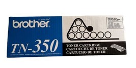 Genuine Brother TN-350 TN350 Black Toner Cartridge Factory Sealed Pack N... - $37.39