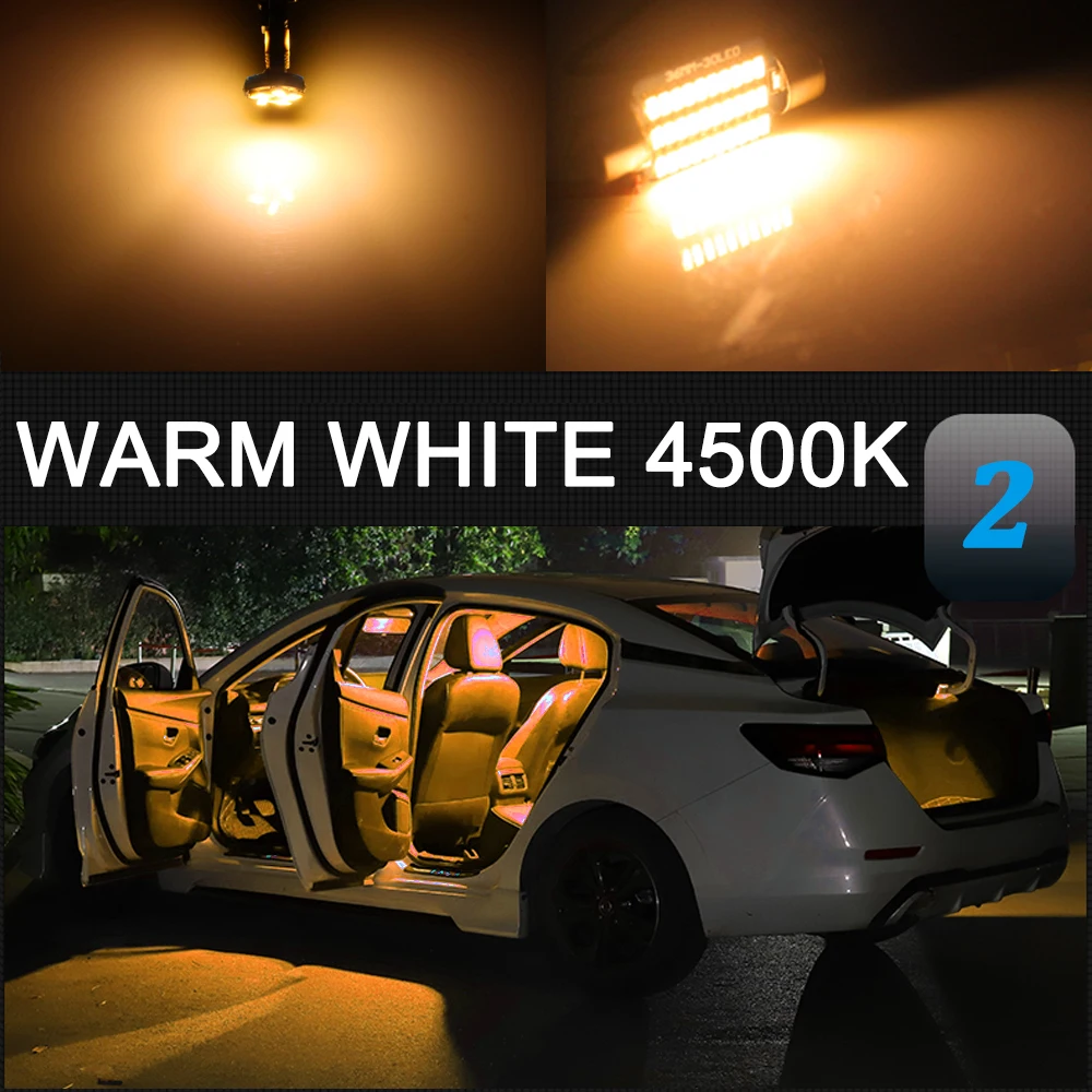 AENVTOL Vehicle LED Interior Lights Canbus For  X1 E84 F48 X2 F39 X3 E83 F25 X4  - £135.64 GBP