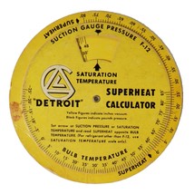 VTG Detroit Lubricator Superheat Calculator Bulb Temperature Gauge Press... - $7.99
