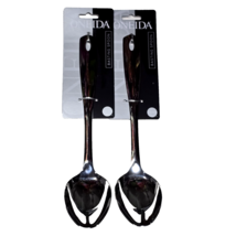 2 Pack Oneida Large Basting Spoon Stainless Steel 12in - $410.24 MXN