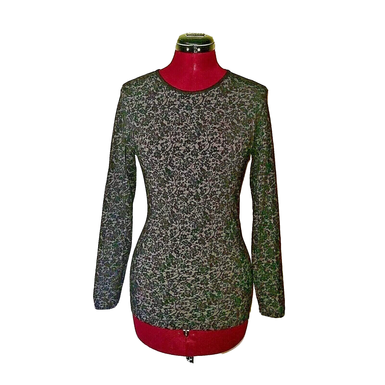 Primary image for Athleta Top Multicolor Women Size XS Long Sleeve Lace Pattern