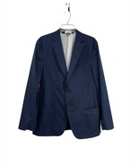 Crosby &amp; Howard Reda Sport Coat Blazer Men’s XL Navy Blue New Italy Fabric - $77.18 CAD