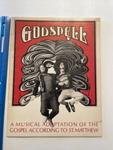 Stephen Schwartz &quot;GODSPELL&quot; Original Off-Broadway Cast 1971 Souvenir Pro... - £14.98 GBP