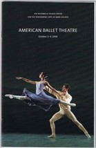 American Ballet Theatre Seven Sonatas World Premiere Oct 2 2009 + Ticket Stub - $9.89